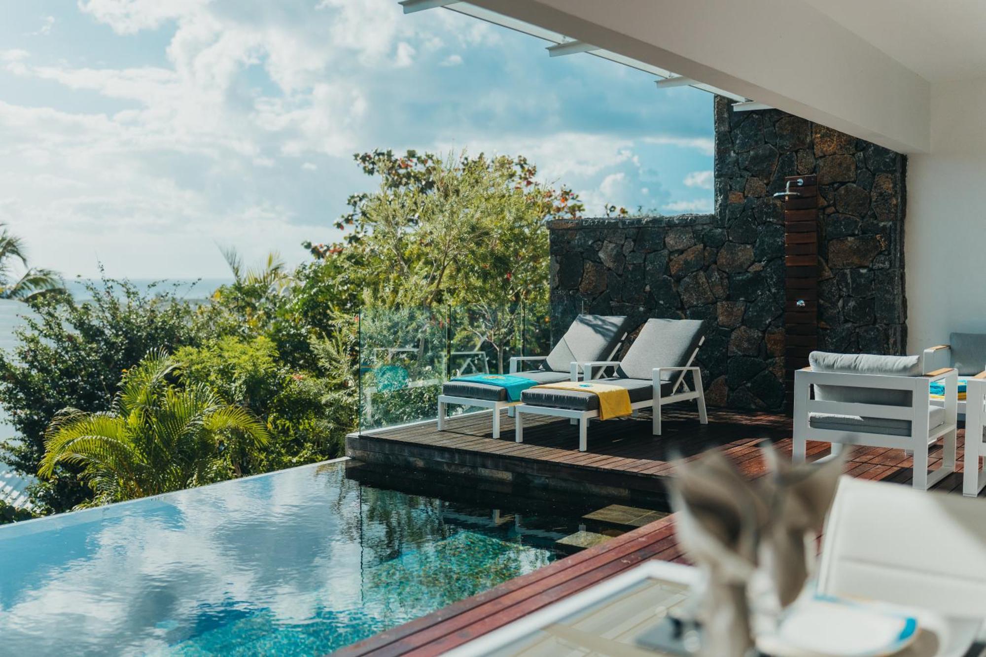 Appartement De Luxe Piscine Et Vue Mer Rivière Noire Εξωτερικό φωτογραφία