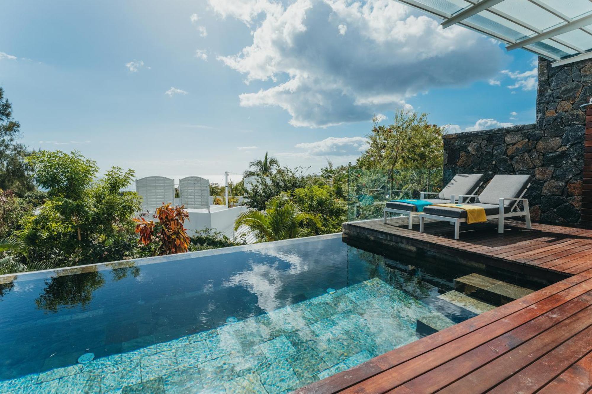 Appartement De Luxe Piscine Et Vue Mer Rivière Noire Εξωτερικό φωτογραφία